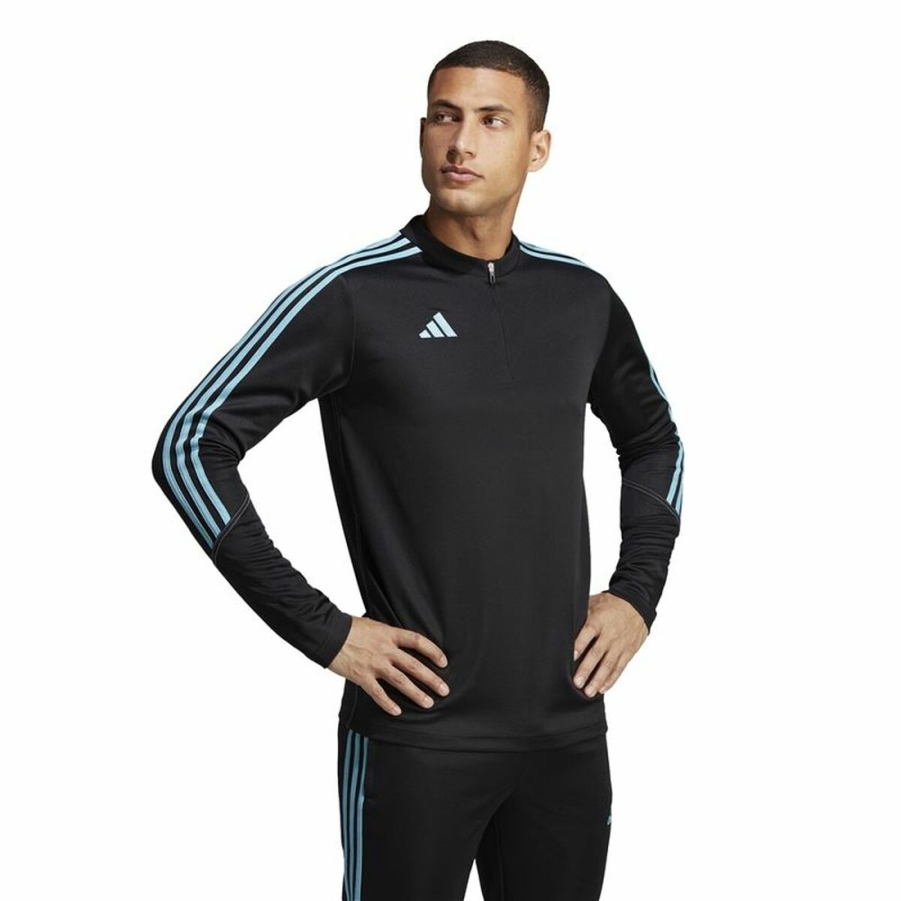 Trainings-Sweatshirt für Erwachsene Adidas Tiro 23 Schwarz (XS)