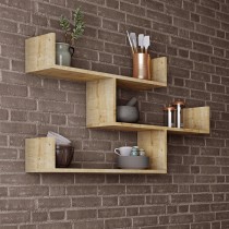 Regale Alexandra House Living Eg Holz MDP 119 x 67 x 22 cm