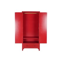 Cupboard DKD Home Decor 85,5 x 50,5 x 186,2 cm Fir Red MDF Wood