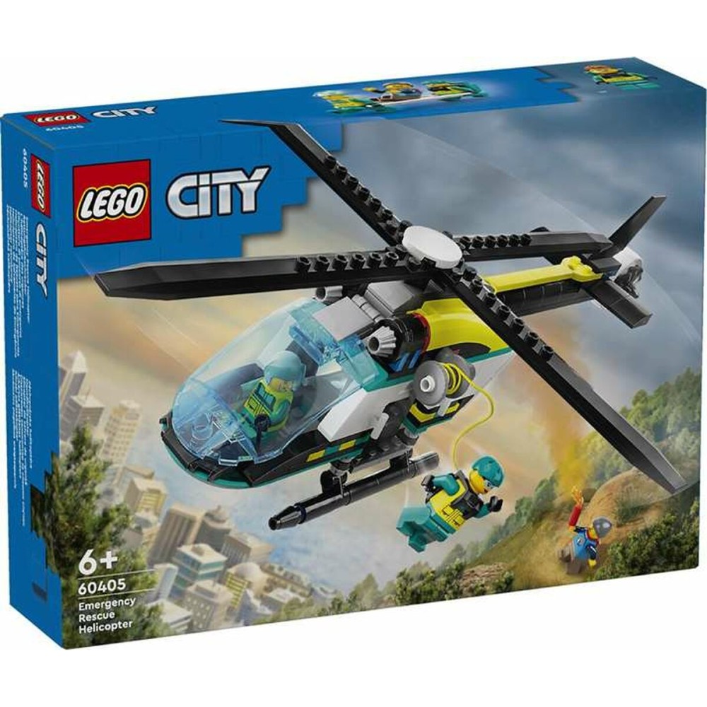 Konstruktionsspiel Lego 60405 - Emergency Rescue Helicopter Bunt 226 Stücke