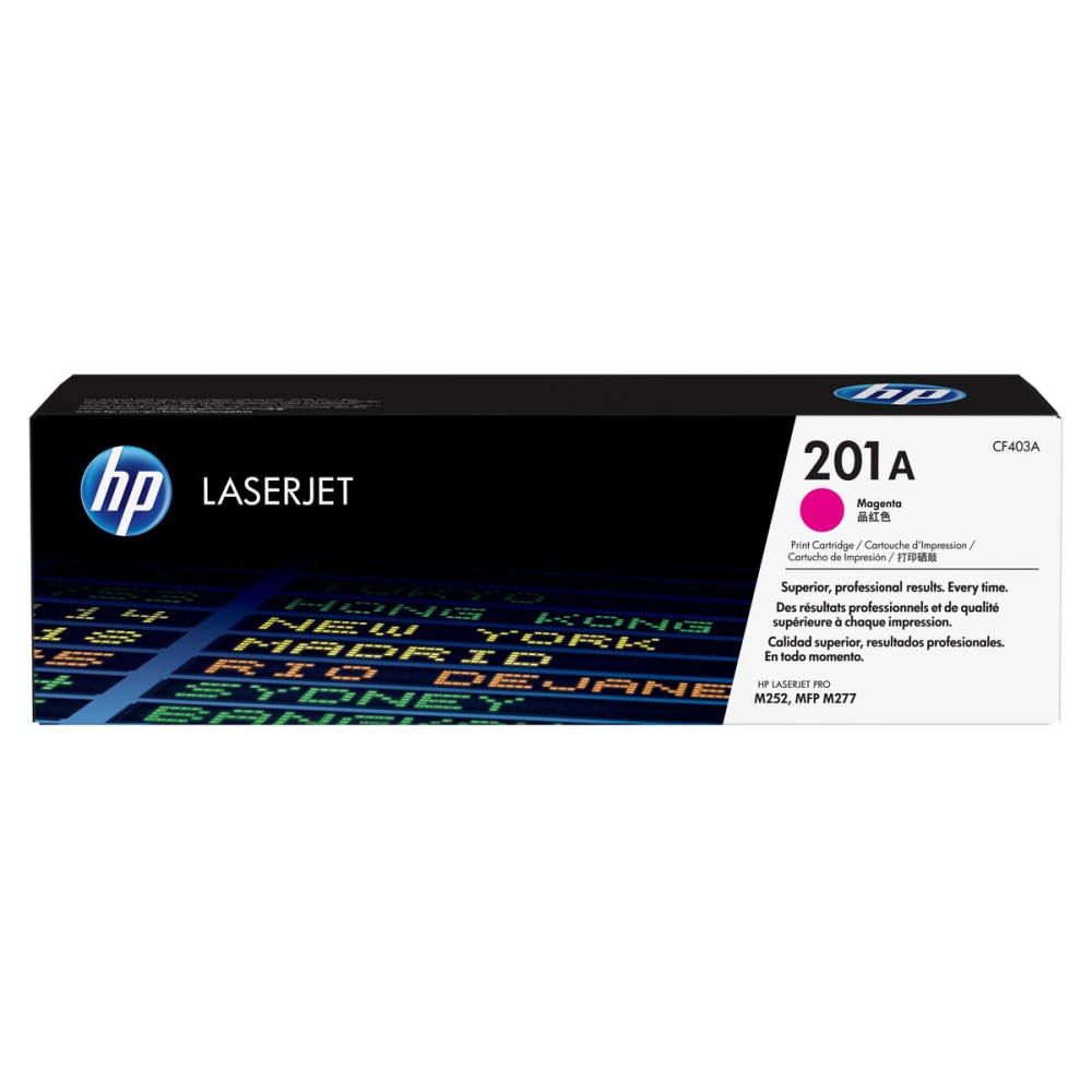 Toner original HP 201A Magenta