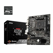 Carte Mère MSI 7C96-001R mATX AMD A520 AMD AM4