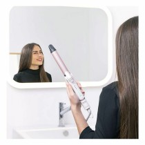 Lisseur à cheveux Cecotec Bamba RitualCare 1000 HidraProtect 2 en 1 Blanc/Rose