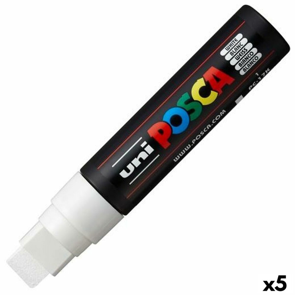 Filzstifte POSCA PC-17K Weiß 5 Stück