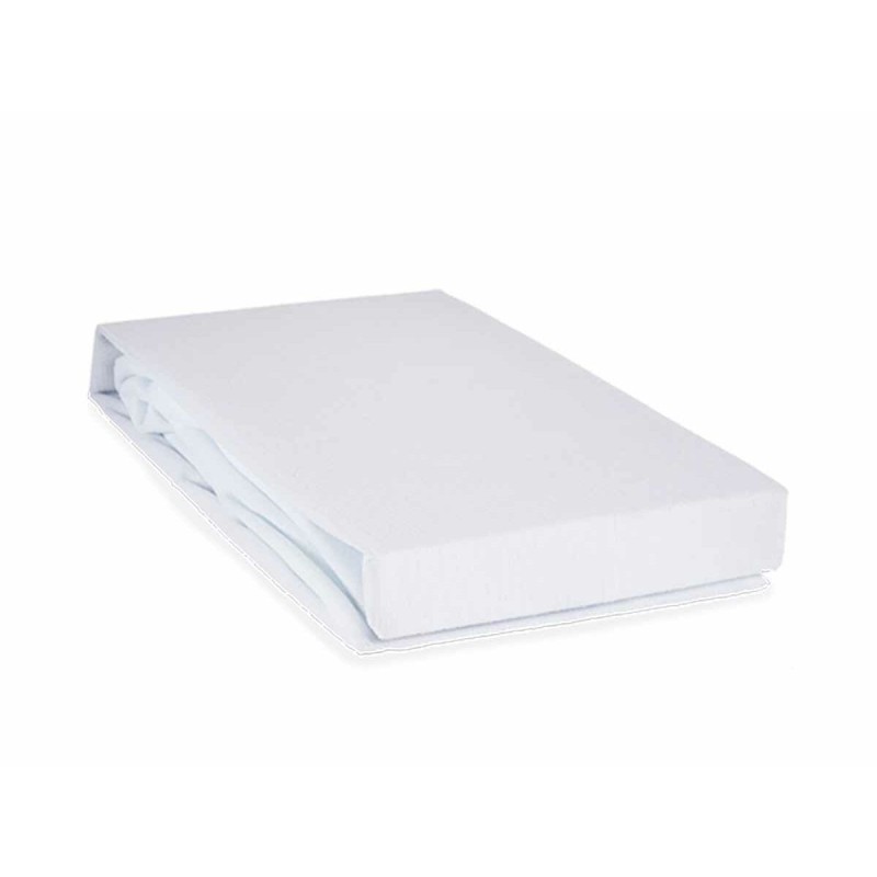 Mattress protector White 90 x 190 cm (6 Units)