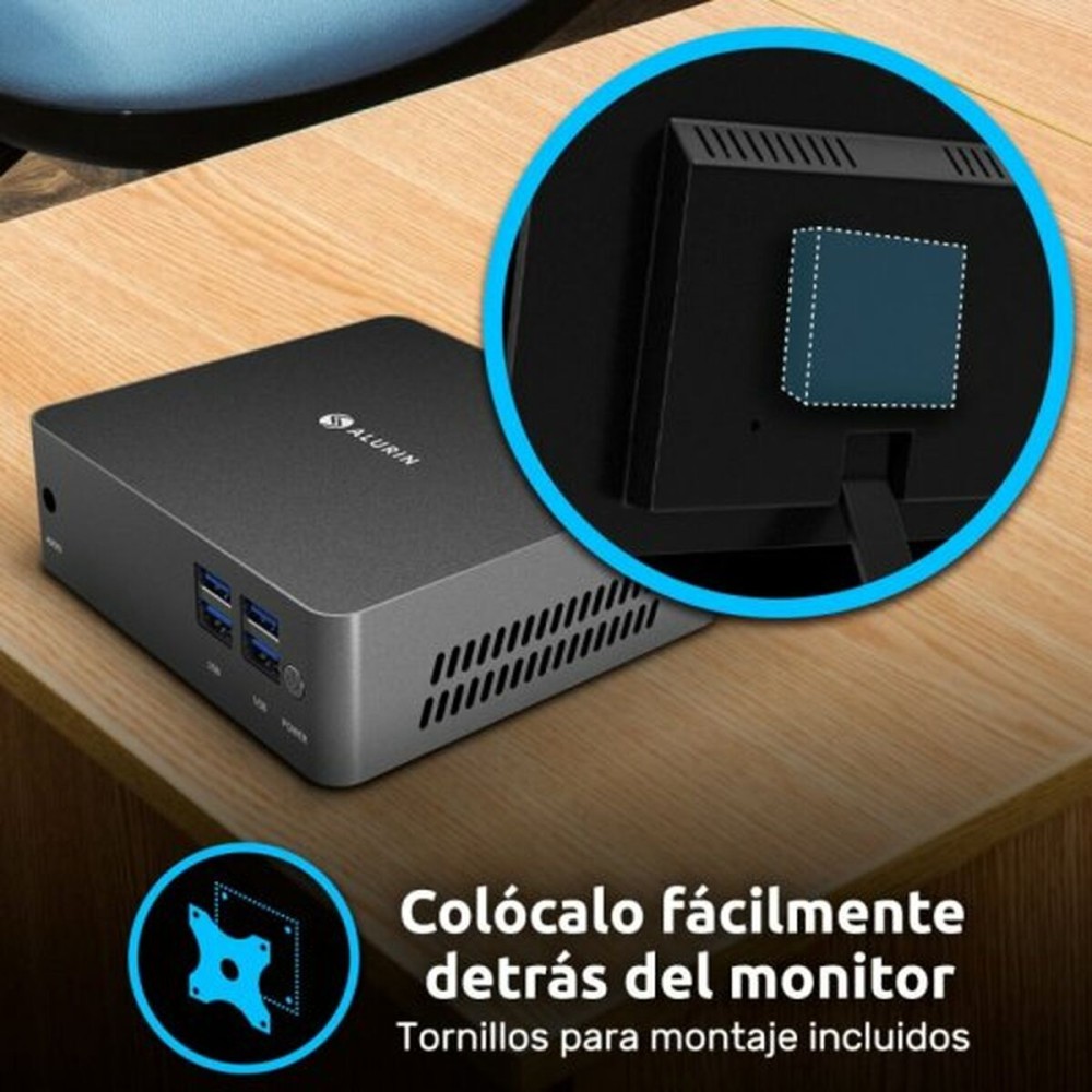 Mini-PC Alurin Unit 8 GB RAM 1 TB