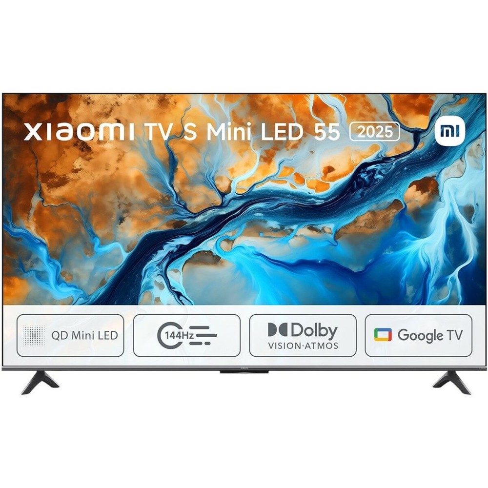 TV intelligente Xiaomi S 2025 4K Ultra HD 55" QLED