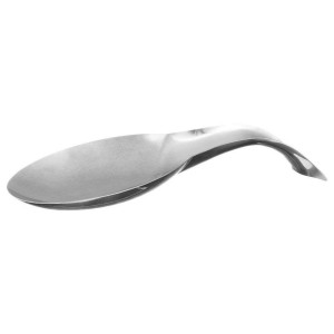 Spoon Rest Secret de Gourmet Wood Stainless steel 25,2 x 11,3 x 4,2 cm