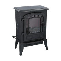 Dekorativer elektrischer Wandkamin Classic Fire Torino Schwarz 2000 W 56,5 x 24 x 38 cm