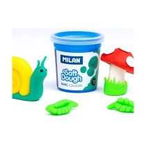 Knetspiel Milan Soft dough 913510B Gelb Blau Bunt 85 g Pflanzlich (10 Stück)