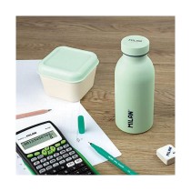 Panier-repas carré avec couvercle Milan Vert 330 ml 12 x 10 x 7 cm Plastique (1 Unité)