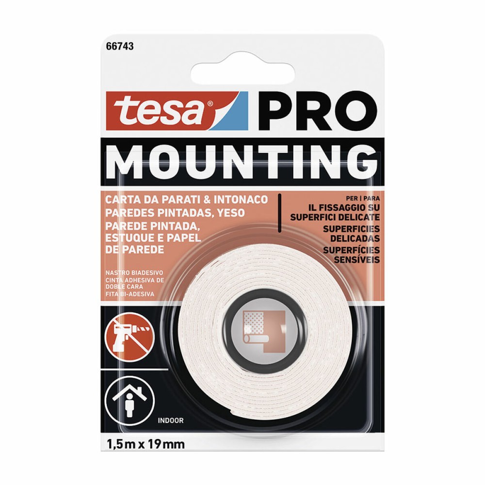 Ruban adhésif TESA Mounting Pro Double face 19 mm x 5 m