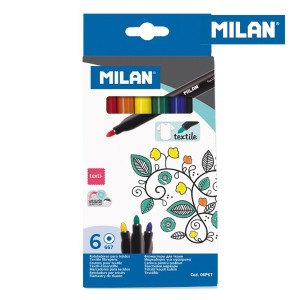 Ensemble de Marqueurs Milan Ø 4 mm Bleu Multicouleur