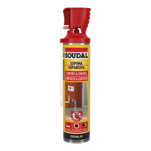 Mousse Soudal Confort & Control 123921 Polyuréthane 600 ml