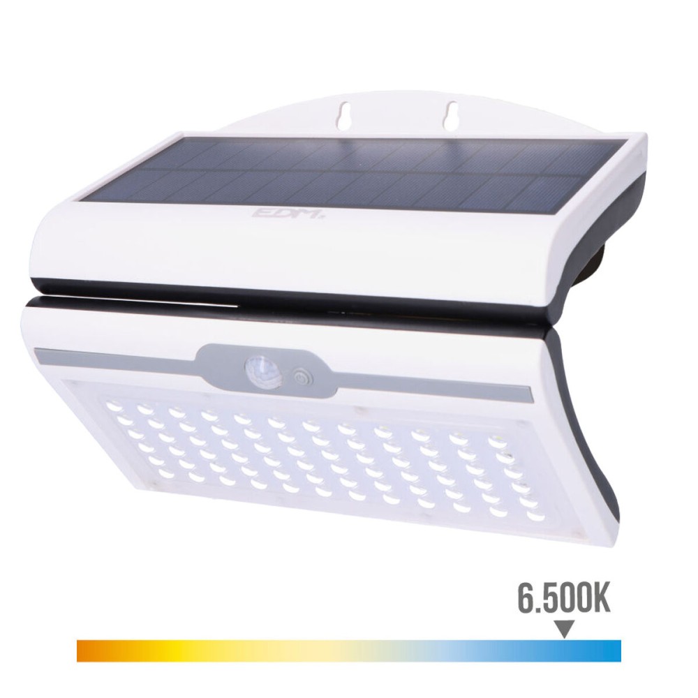 LED-Deckenleuchte EDM 31848 Weiß 6 W 430 Lm 6500 lm Solar Bewegungsmelder 6500 K