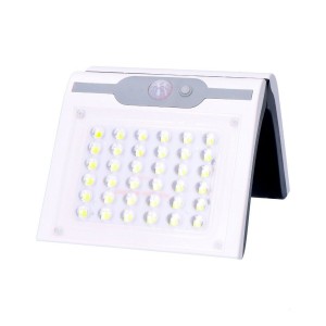 Applique LED EDM 31846 Blanc 2 W 220 lm Solaire Capteur de Mouvement (6500 K)