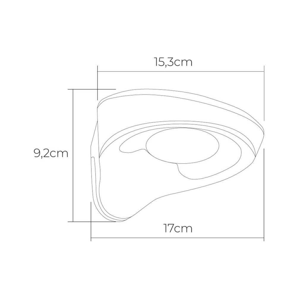 Applique LED EDM 31852 Noir 2 W 1,8 W 200 Lm 155 Lm Solaire Capteur de Mouvement (6500 K)