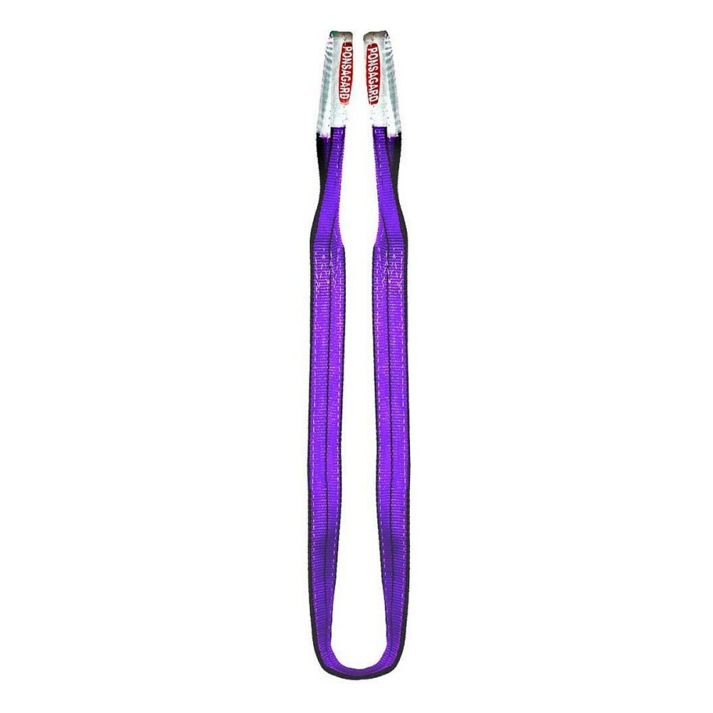 Sling Ponsa 030,031,001,308 Cargopack 1000 kg Purple Flat 100 cm