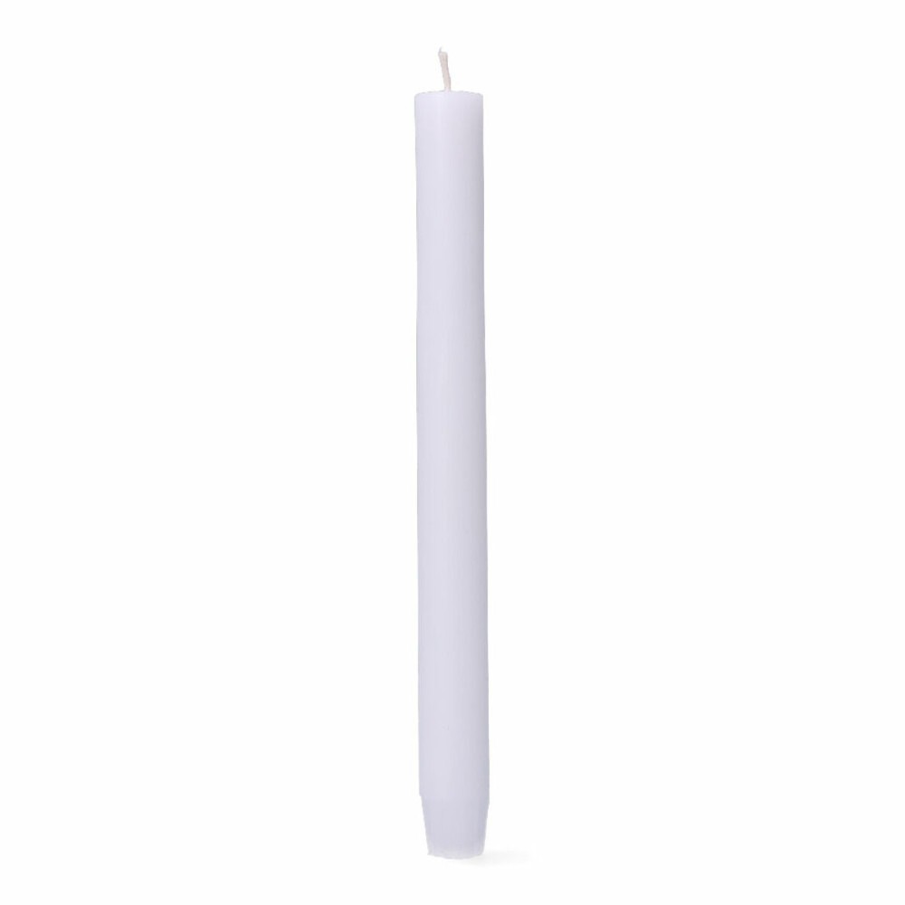 Candle Set Atmosphera White 24,7 x 2,2 cm (4 Units)