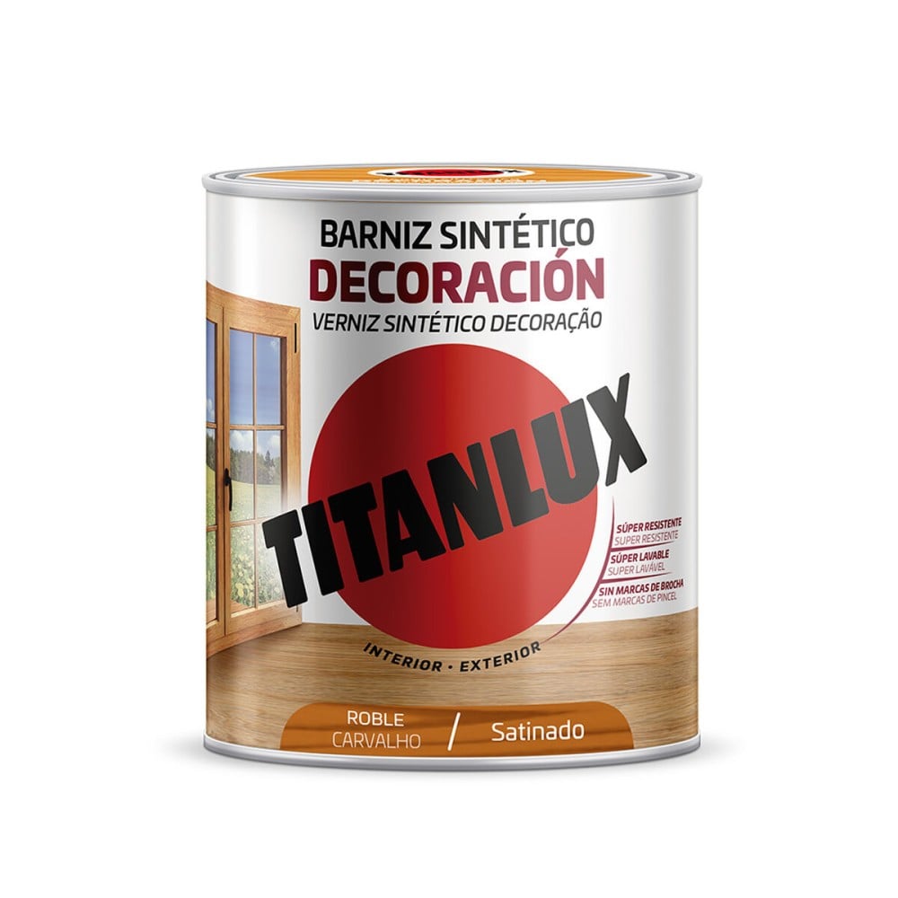 Synthetischer Lack Titanlux m11100214 Satin Eg 250 ml