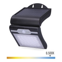 Wall Light EDM 31847 Black 2 W 220 lm Movement Sensor Solar (6500 K)