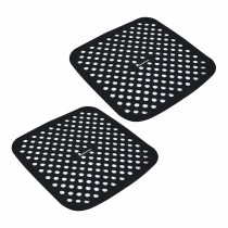 Tapis de cuisson Masterpro bgmp-7701 Noir Silicone 19 x 19 cm (2 Unités)