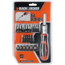 Bitset mit Schraubendreher Black & Decker BDHT0-62130 29 Stücke