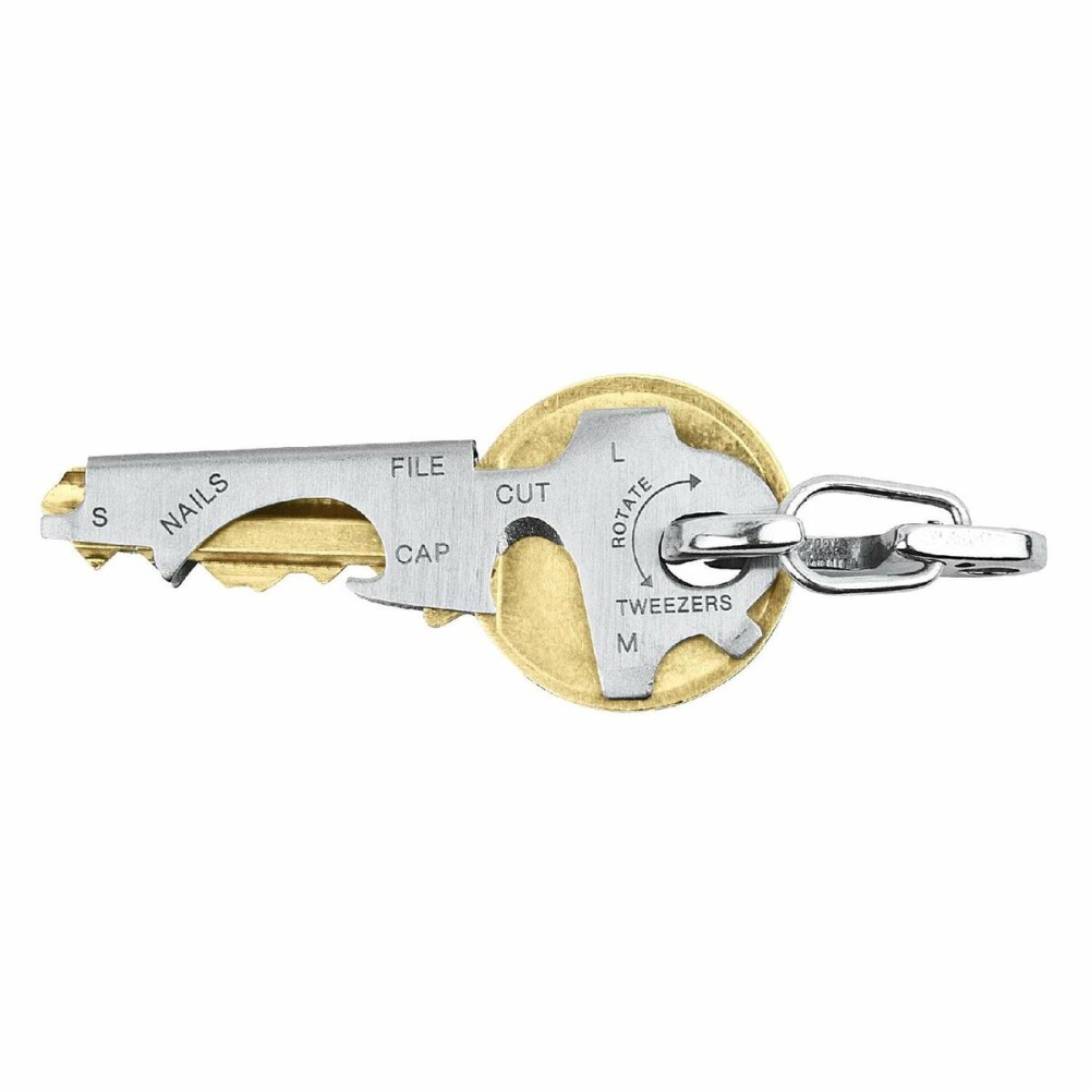 Multi-purpose key ring True Keytool tu247k 8 Functions