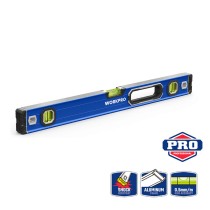 Spirit Level Workpro Aluminium 60 cm Magnetic