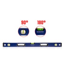 Spirit Level Workpro Aluminium 60 cm Magnetic