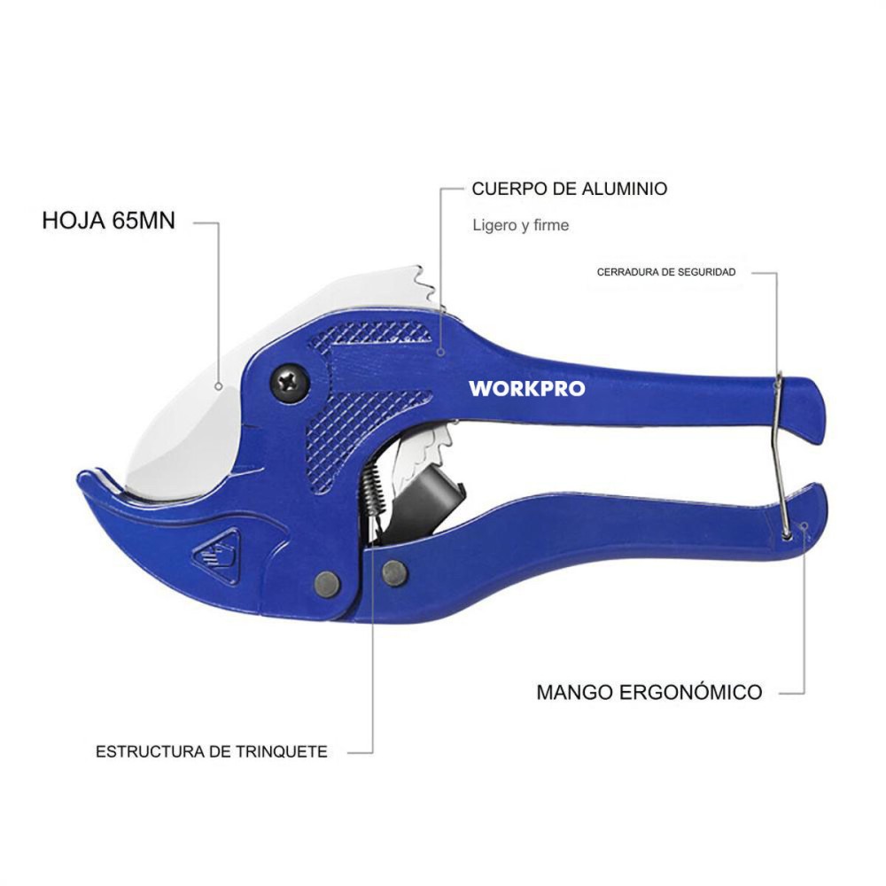 Pipe cutter Workpro 42 mm Scissors