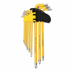 Jeu de clés Torx Workpro Long 9 Pièces