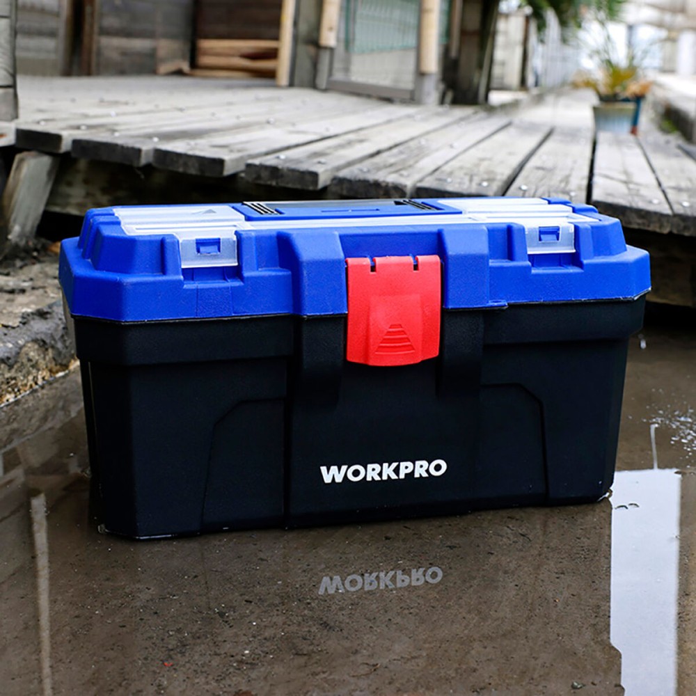 Toolbox Workpro PVC Plastic 41 x 23 x 20,5 cm