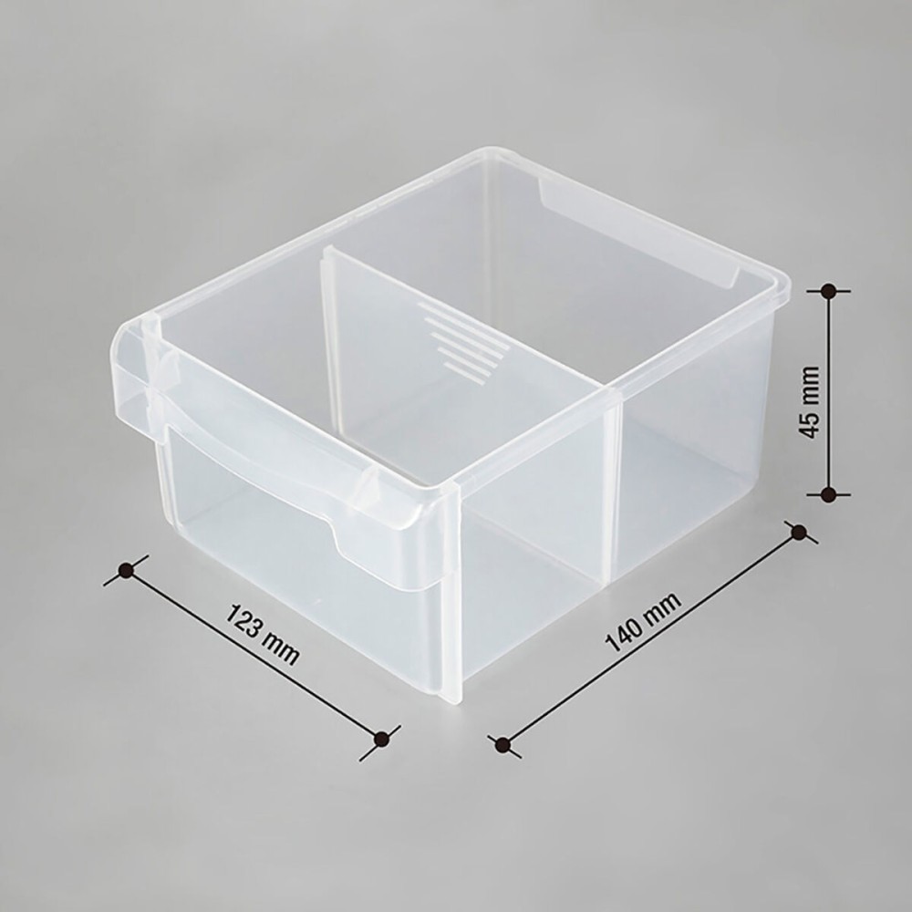 Mehrzweck-Schubladenelement Workpro Durchsichtig 4 Schubladen Stapelbar