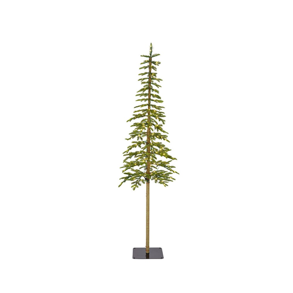 Christmas Tree Everlands Green PVC Metal polystyrene Fir Ø 41 x 180 cm MicroLED