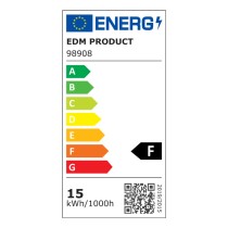 LED lamp EDM 98908 15 W E27 1521 Lm 35,5 x 6,3 x 8,6 cm Multi-directional (6500 K)