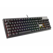 Clavier pour jeu Genesis NKG-1818 Noir Espagnol Qwerty Qwerty portugais