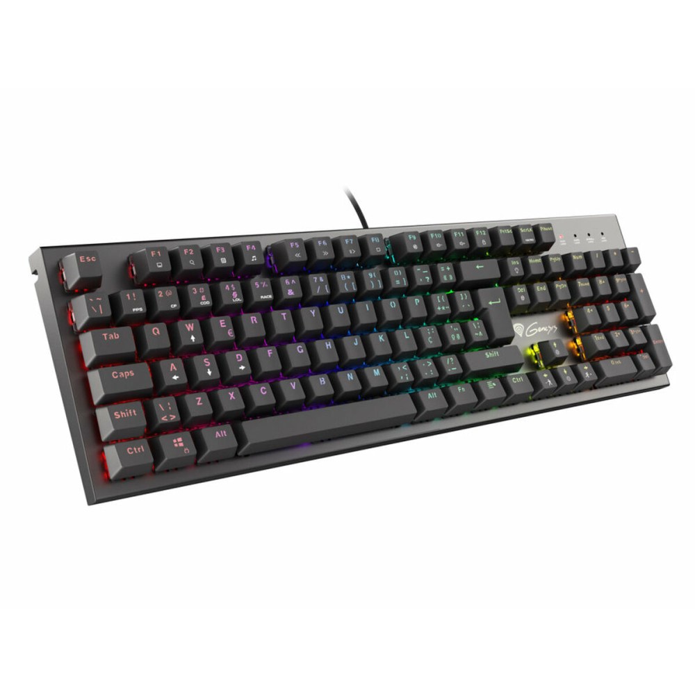 Gaming Tastatur Genesis NKG-1818 Schwarz Qwerty Spanisch Qwerty Portugiesisch