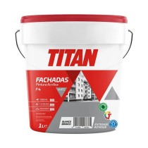 Peinture Titan 125670001 125 ml Blanc 1 L