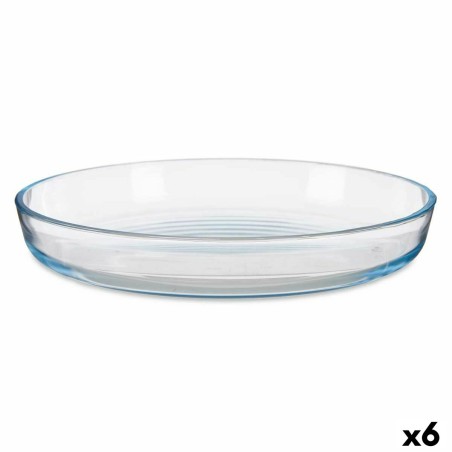 Baking tray Vivalto 45214 Transparent Borosilicate Glass 31,5 x 5 x 31,5 cm (6 Units)