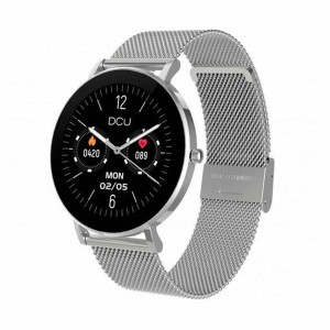 Smartwatch DCU BOULEVARD Silberfarben Rotgold 1,3"