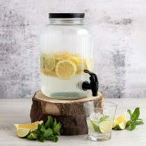 Distributeur de boissons Quid Maison Transparent verre 4 L (4 Unités)