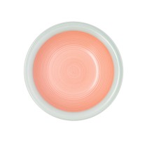 Deep Plate Quid Kaleido Green Coral Ceramic Ø 21,5 cm (12 Units)