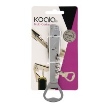 Tire-bouchon Koala Basic Métal 14,3 x 3,7 x 1 cm (12 Unités)