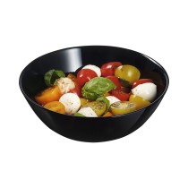 Snack Bowl Luminarc Zelie Negro Black Glass (12 Units)