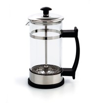 Kolben-Kaffeemaschine Quid Serenia Durchsichtig Glas Edelstahl 350 ml (6 Stück)