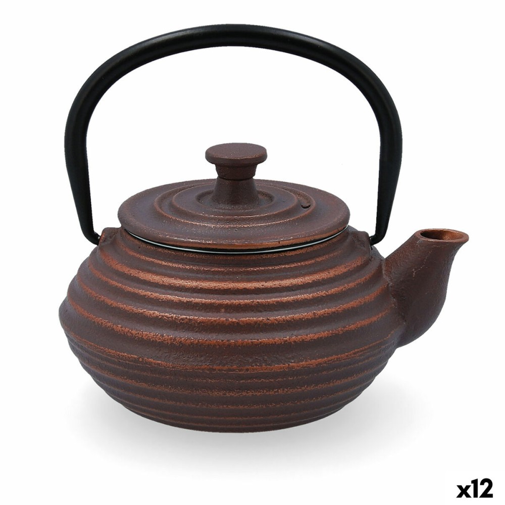 Teapot Quid Serenia Brown Metal Stainless steel 300 ml (12 Units)