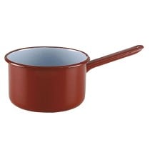 Saucepan Quid Clasico Esmalte Maroon Metal Steel Ø 14 cm (12 Units)