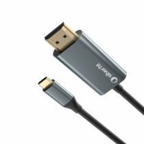 USB-C zu HDMI-Kabel Silver HT LOGAN Schwarz