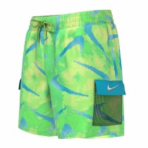 Short de Sport pour Enfants Nike Vert citron